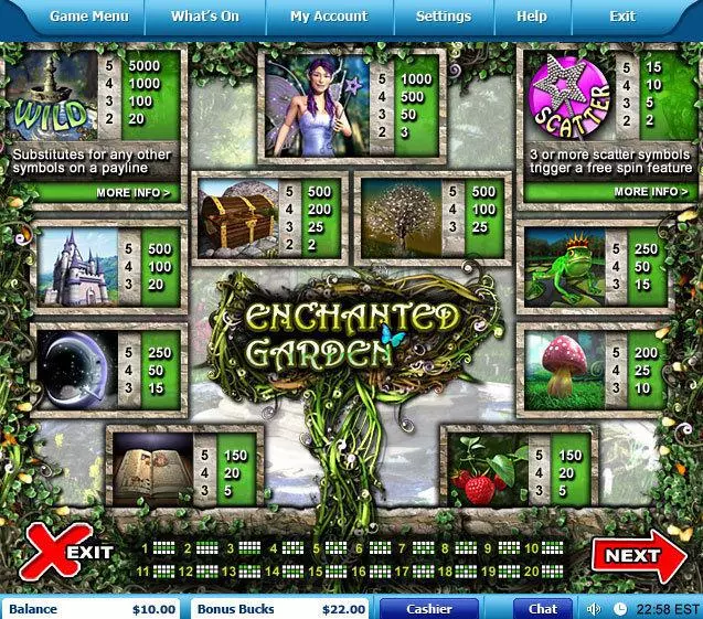 Enchanted Garden Leap Frog Slot Game released in   - Second Screen Game