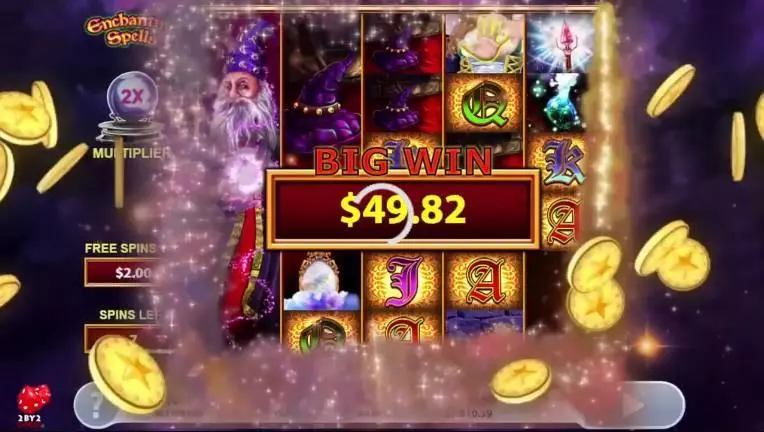 Enchanting Spells 2 by 2 Gaming Slot Game released in November 2017 - Free Spins