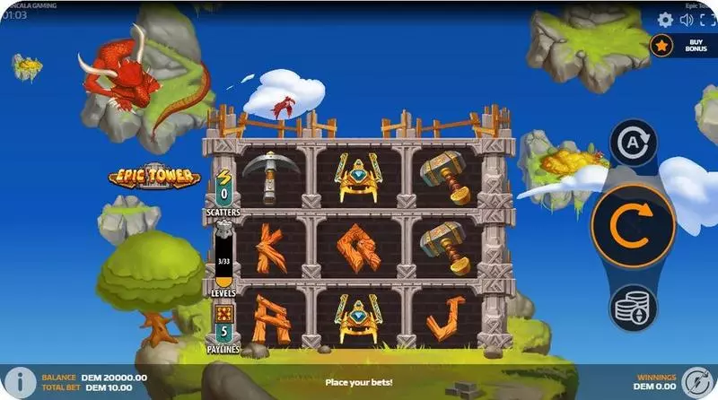 Epic Tower Mancala Gaming Slot Game released in February 2024 - Free Spins