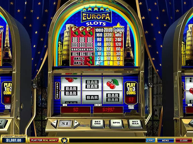 Europa PlayTech Slot Game released in   - 
