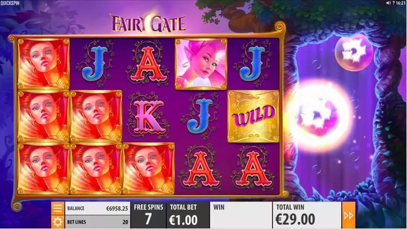 Fairy Gate Quickspin Slot Game released in September 2017 - Free Spins