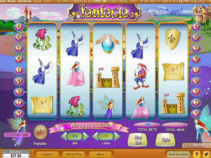 Fantasia NeoGames Slot Game released in   - 