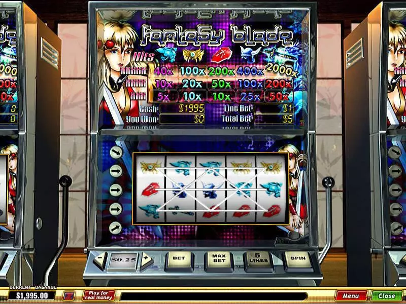 Fantasy Blade PlayTech Slot Game released in   - 