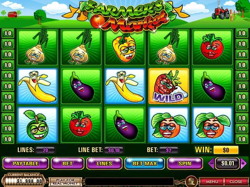 Farmer's Market PlayTech Slot Game released in   - Free Spins