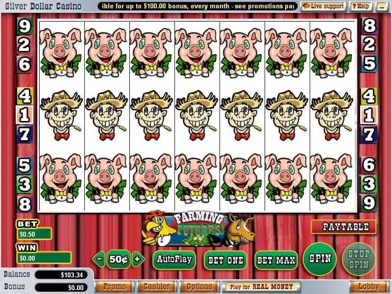 Farming Futures WGS Technology Slot Game released in   - 