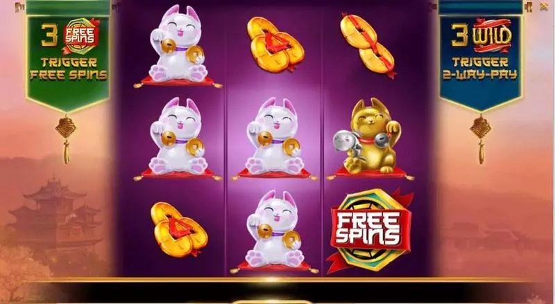 Feng Shui Kitties Booming Games Slot Game released in   - Free Spins