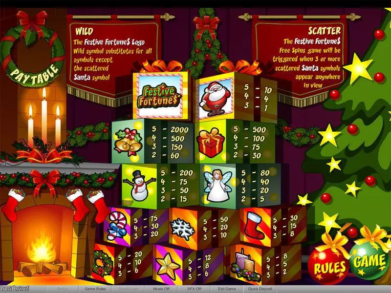 Festive Fortunes bwin.party Slot Game released in   - Free Spins