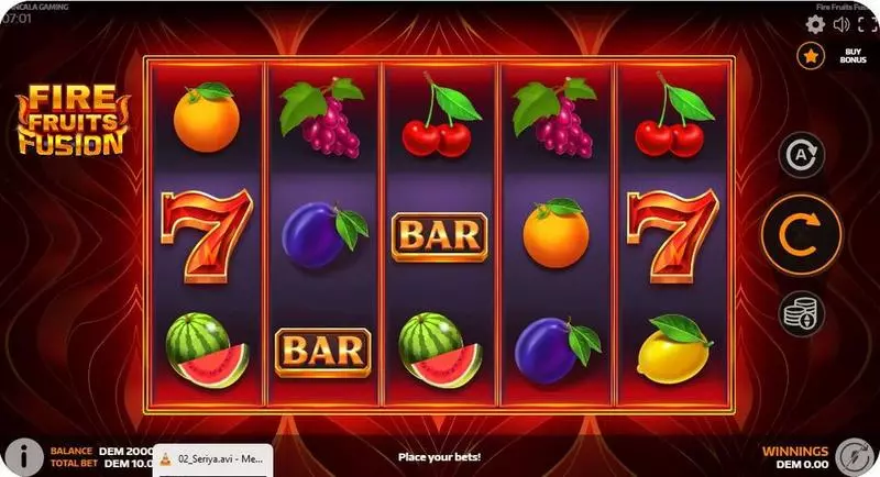 Fire Fruits Fusion Mancala Gaming Slot Game released in September 2024 - Free Spins