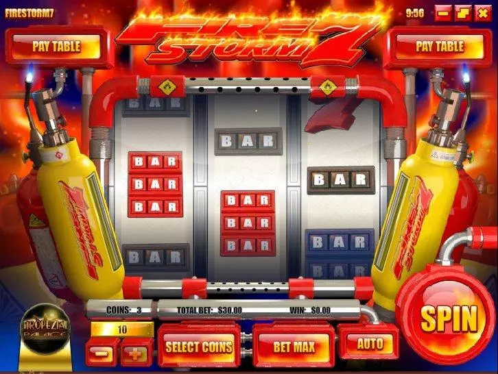 Firestorm 7 Rival Slot Game released in April 2013 - Free Spins