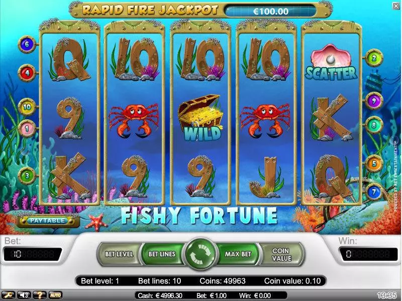 Fishy Fortune NetEnt Slot Game released in   - Free Spins