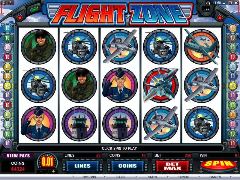 Flight Zone Microgaming Slot Game released in   - Free Spins