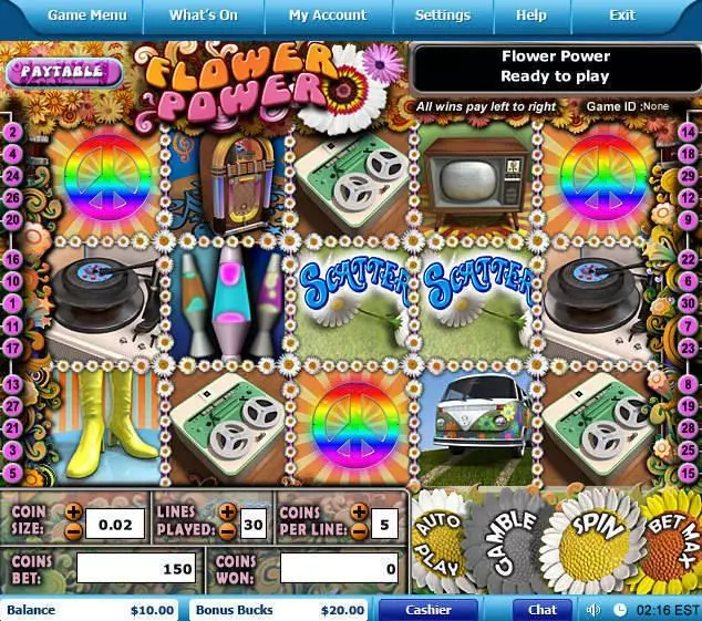 Flower Power Leap Frog Slot Game released in   - Free Spins