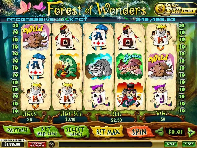 Forest of Wonders PlayTech Slot Game released in   - Free Spins