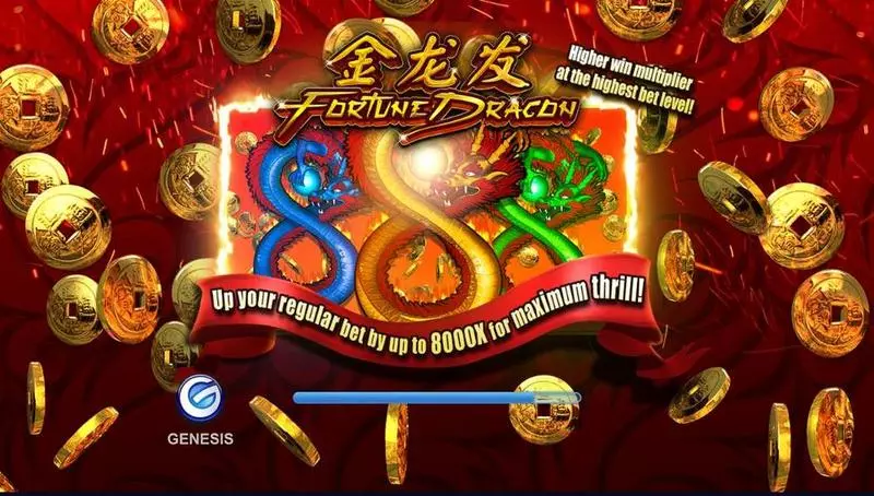 Fortune Dragon Genesis Slot Game released in March 2018 - 