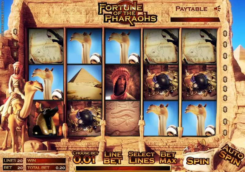 Fortune of the Pharaohs Sheriff Gaming Slot Game released in   - Pick a Box