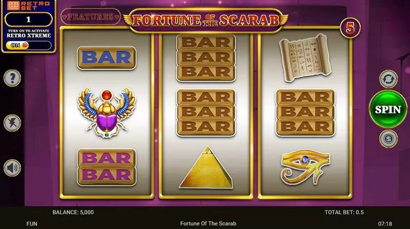 Fortune Of The Scarab Spinomenal Slot Game released in April 2024 - 