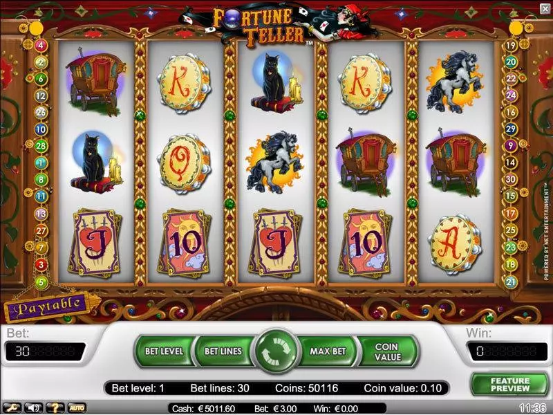 Fortune Teller NetEnt Slot Game released in   - Free Spins
