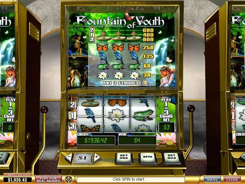 Fountain Of Youth PlayTech Slot Game released in   - 