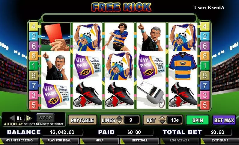 Free Kick CryptoLogic Slot Game released in   - Second Screen Game