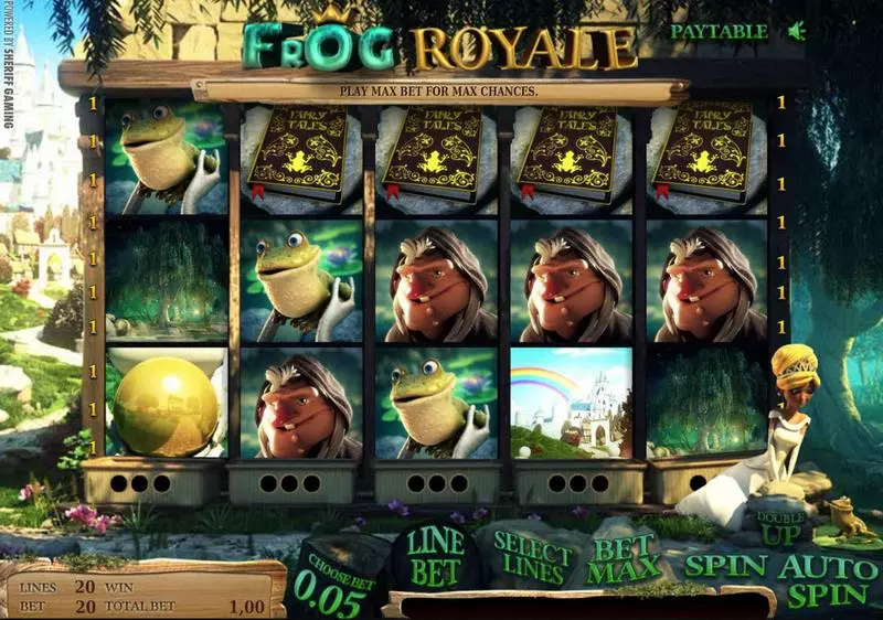 Frog Royale Sheriff Gaming Slot Game released in   - Pick a Box
