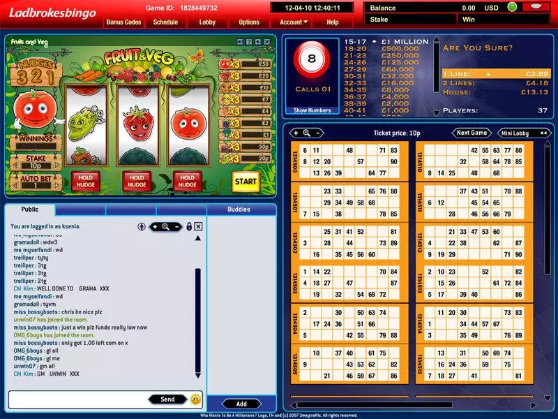 Fruit and Veg Virtue Fusion Slot Game released in   - 