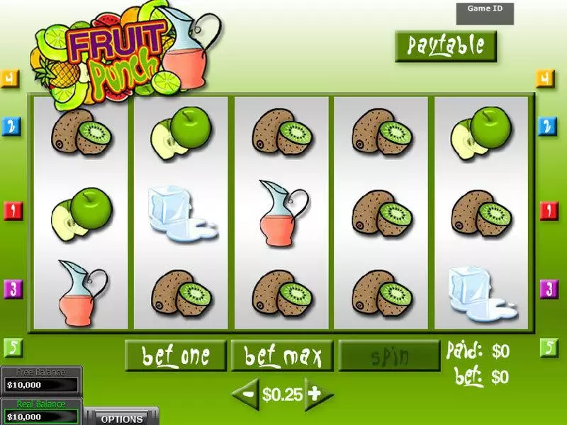 Fruit Punch DGS Slot Game released in   - 