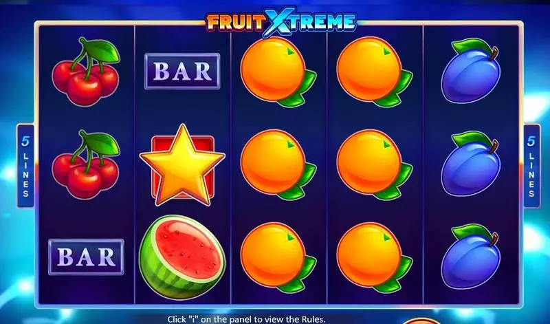 Fruit Xtreme Playson Slot Game released in January 2020 - Multipliers