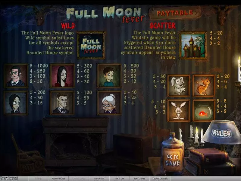 Full Moon Fever bwin.party Slot Game released in   - Second Screen Game