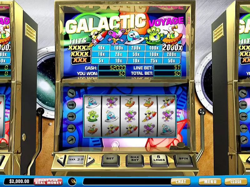 Galactic Voyage PlayTech Slot Game released in   - 