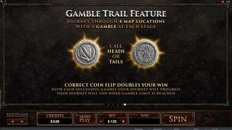 Game of Thrones - 243 Ways Microgaming Slot Game released in December 2014 - Free Spins