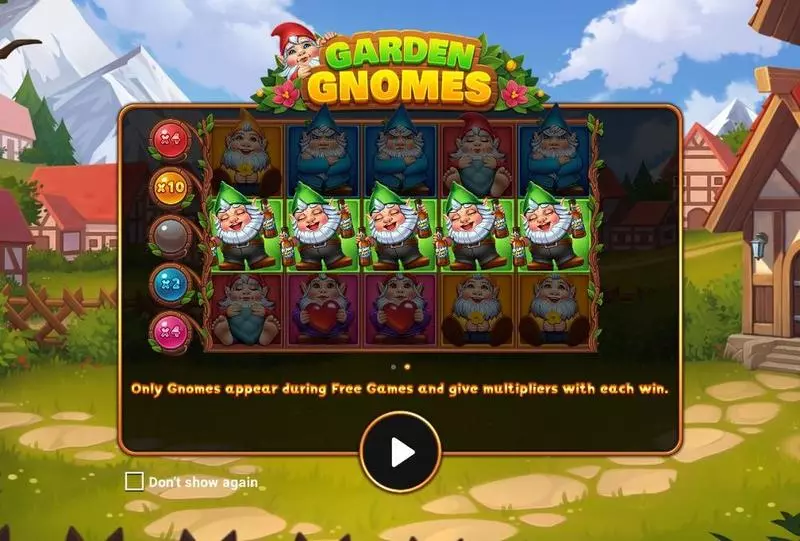 Garden Gnomes Apparat Gaming Slot Game released in February 2024 - Free Spins