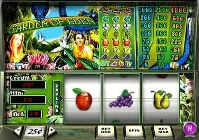 Garden of Eden PlayTech Slot Game released in   - 