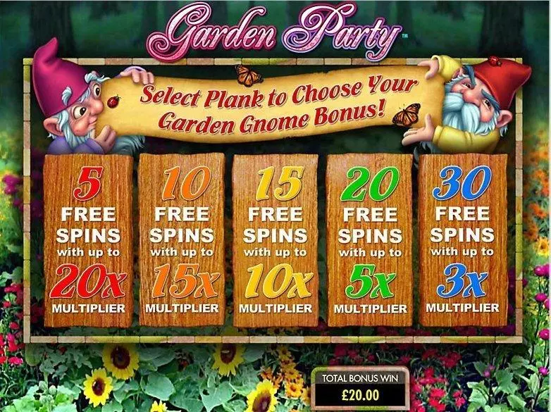 Garden Party IGT Slot Game released in   - Free Spins