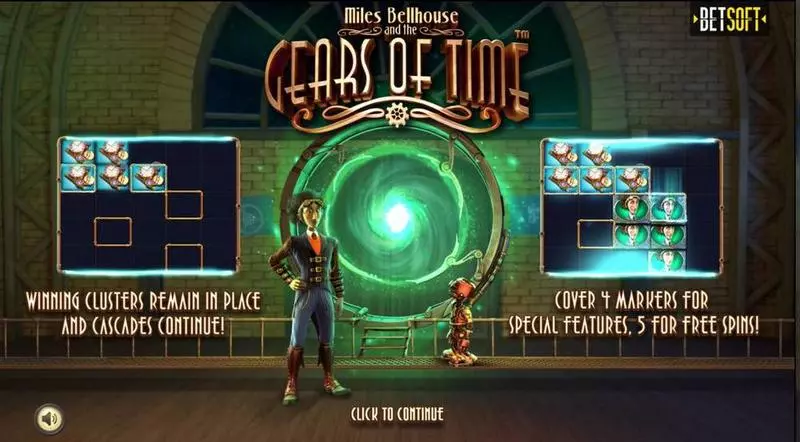 Gears of Time BetSoft Slot Game released in November 2020 - Free Spins