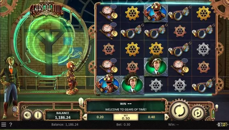 Gears of Time BetSoft Slot Game released in November 2020 - Free Spins