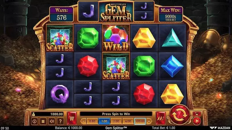 Gem Splitter Wazdan Slot Game released in December 2020 - Free Spins