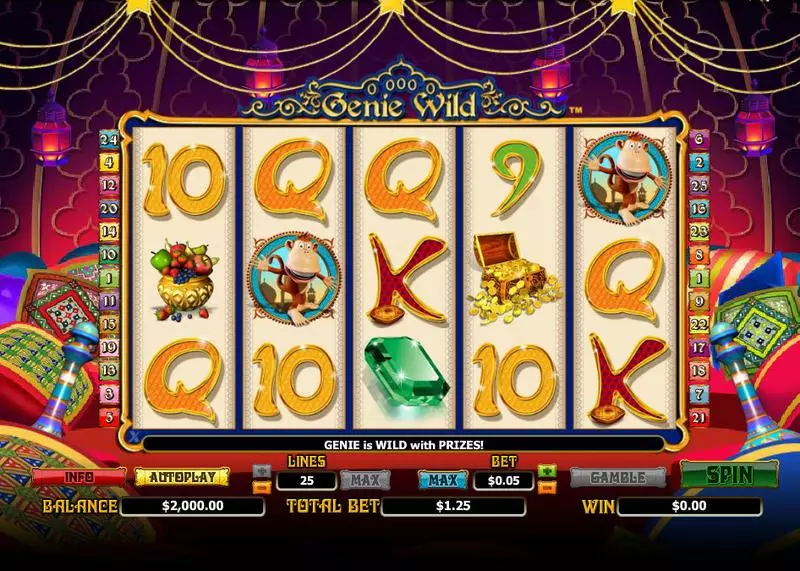 Genie Wild NextGen Gaming Slot Game released in   - Free Spins