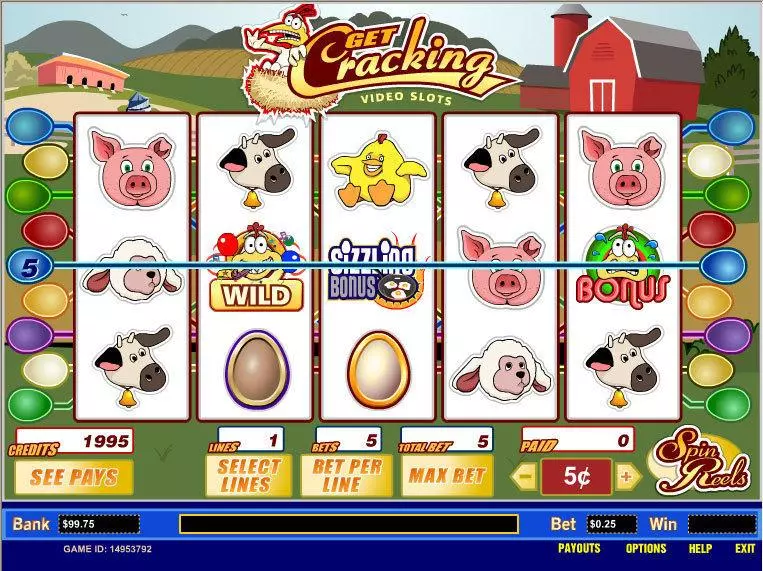 Get Cracking Parlay Slot Game released in   - Second Screen Game