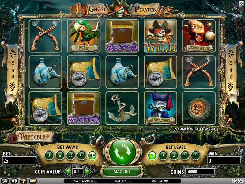 Ghost Pirates NetEnt Slot Game released in   - Free Spins