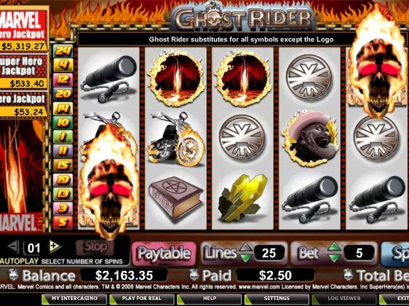 Ghost Rider CryptoLogic Slot Game released in   - Second Screen Game