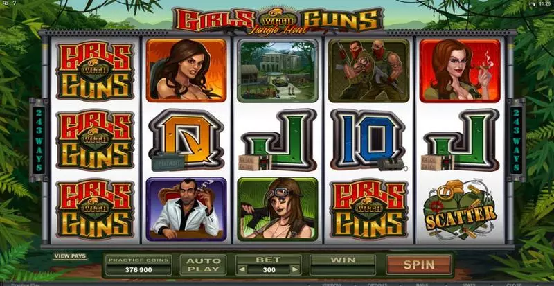 Girls With Guns - Jungle Heat Microgaming Slot Game released in   - Free Spins