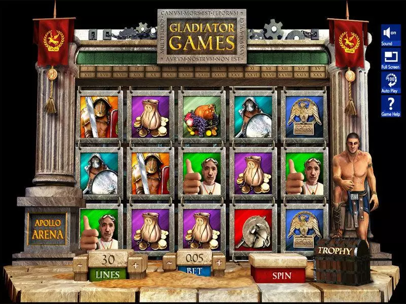 Gladiator Games Slotland Software Slot Game released in   - Second Screen Game