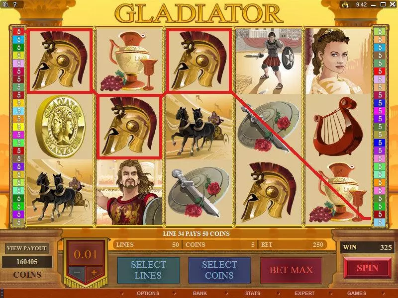 Gladiator Microgaming Slot Game released in   - Free Spins