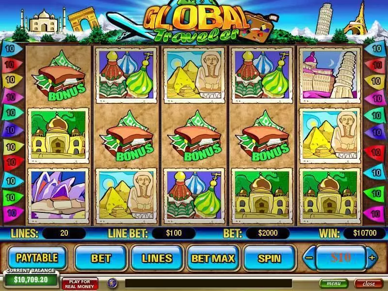 Global Traveler PlayTech Slot Game released in   - Free Spins