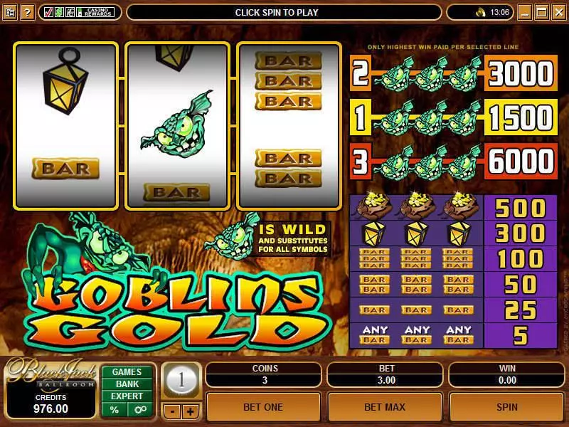 Goblin's Gold Microgaming Slot Game released in   - 