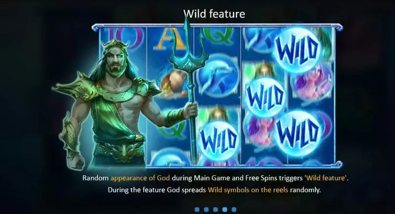 God of Wild Sea Playson Slot Game released in June 2018 - Free Spins