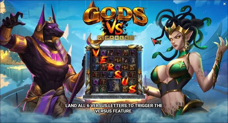 Gods VS Gigablox ReelPlay Slot Game released in December 2022 - Gigablox