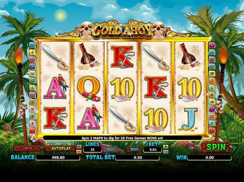 Gold Ahoy Amaya Slot Game released in   - Free Spins