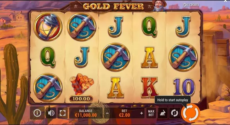 Gold Fever  AceRun Slot Game released in April 2023 - Free Spins