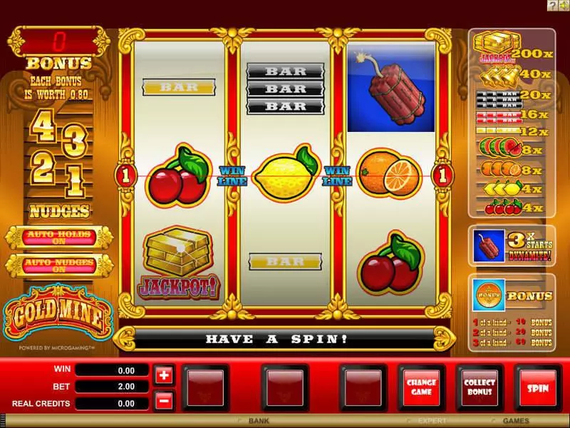 Gold Mine Microgaming Slot Game released in   - Second Screen Game